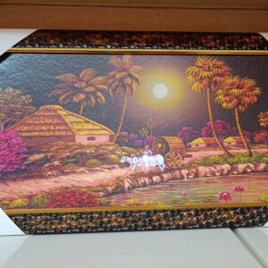 Moonlit Countryside – Framed Painting