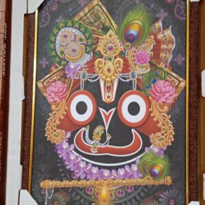 Divine Glory – Framed Lord Jagannath Artwork