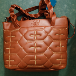 Anh HexaQuilt™ Braided Handle Handbag